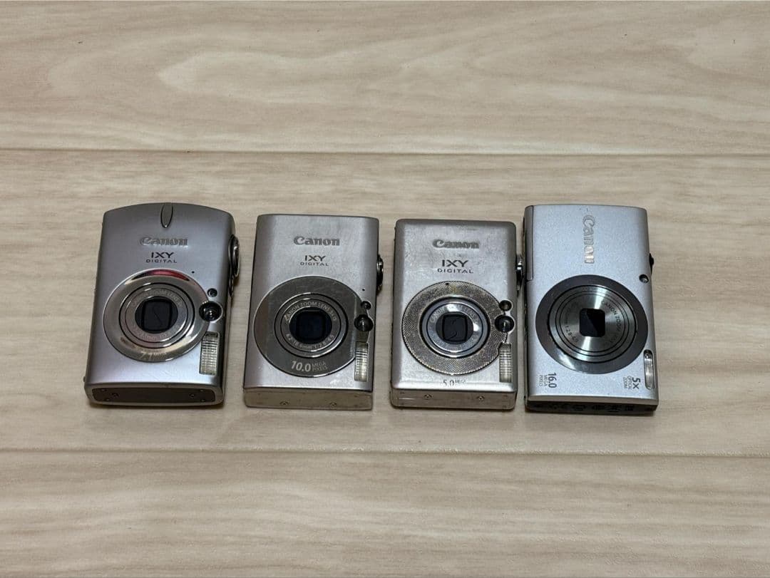 Canon IXY デジタルカメラセット 4点まとめ ジャンク