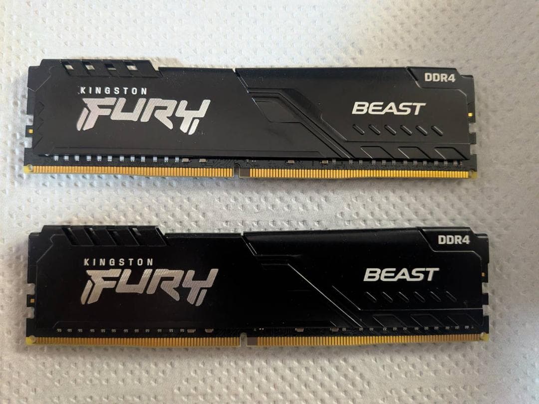 【メモリー合計32GB】Kingston 16GB DDR4-3200 (2枚)