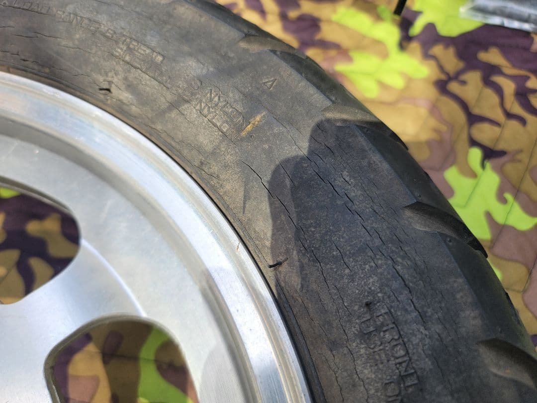 ジャイロX ジャイロキャノピー用 フロントアルミホイール12インチ