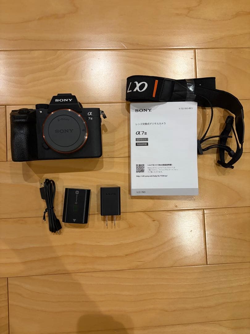 【AB品】SONY α7 III 本体＋箱付属品付き 元箱・取扱説明書付