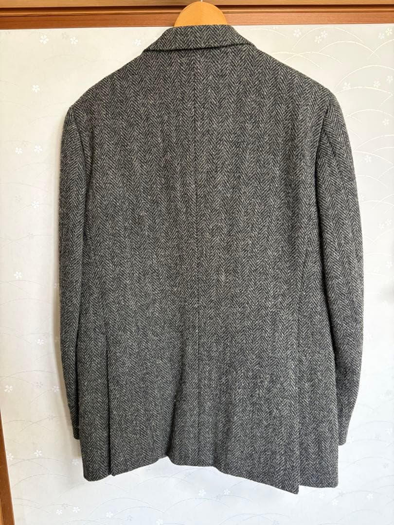 ハリスツイードジャケットA6 グレー　LeChic(ルシック)