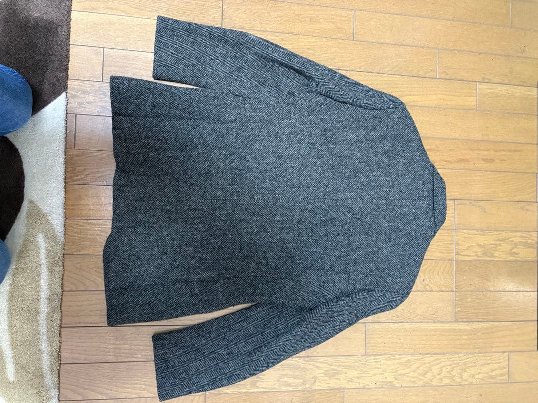 ハリスツイードジャケットA6 グレー　LeChic(ルシック)