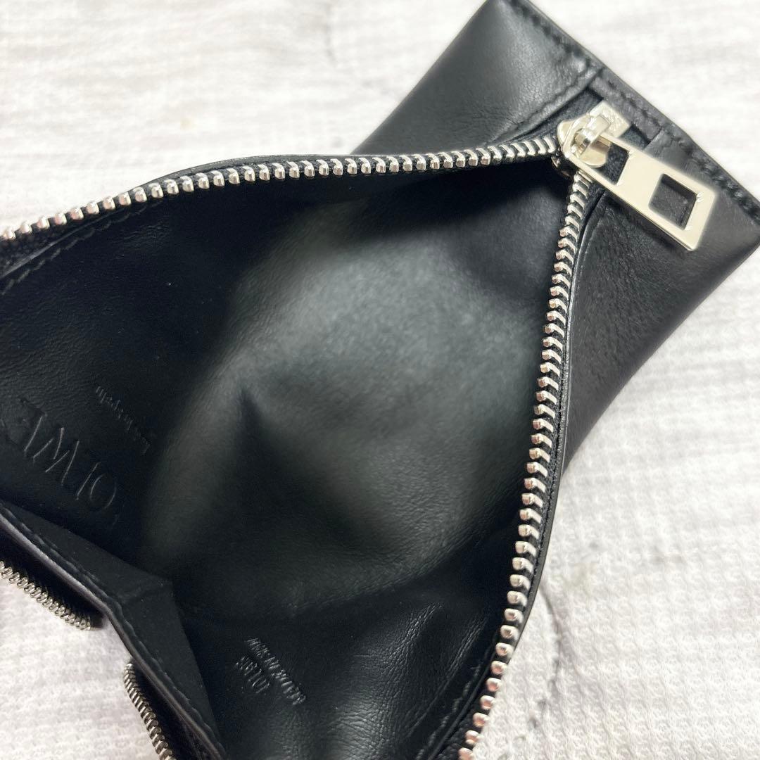 極美品　ロエベ　アナグラム　ケース　小銭入れ　マルチケース　小物入れ　黒