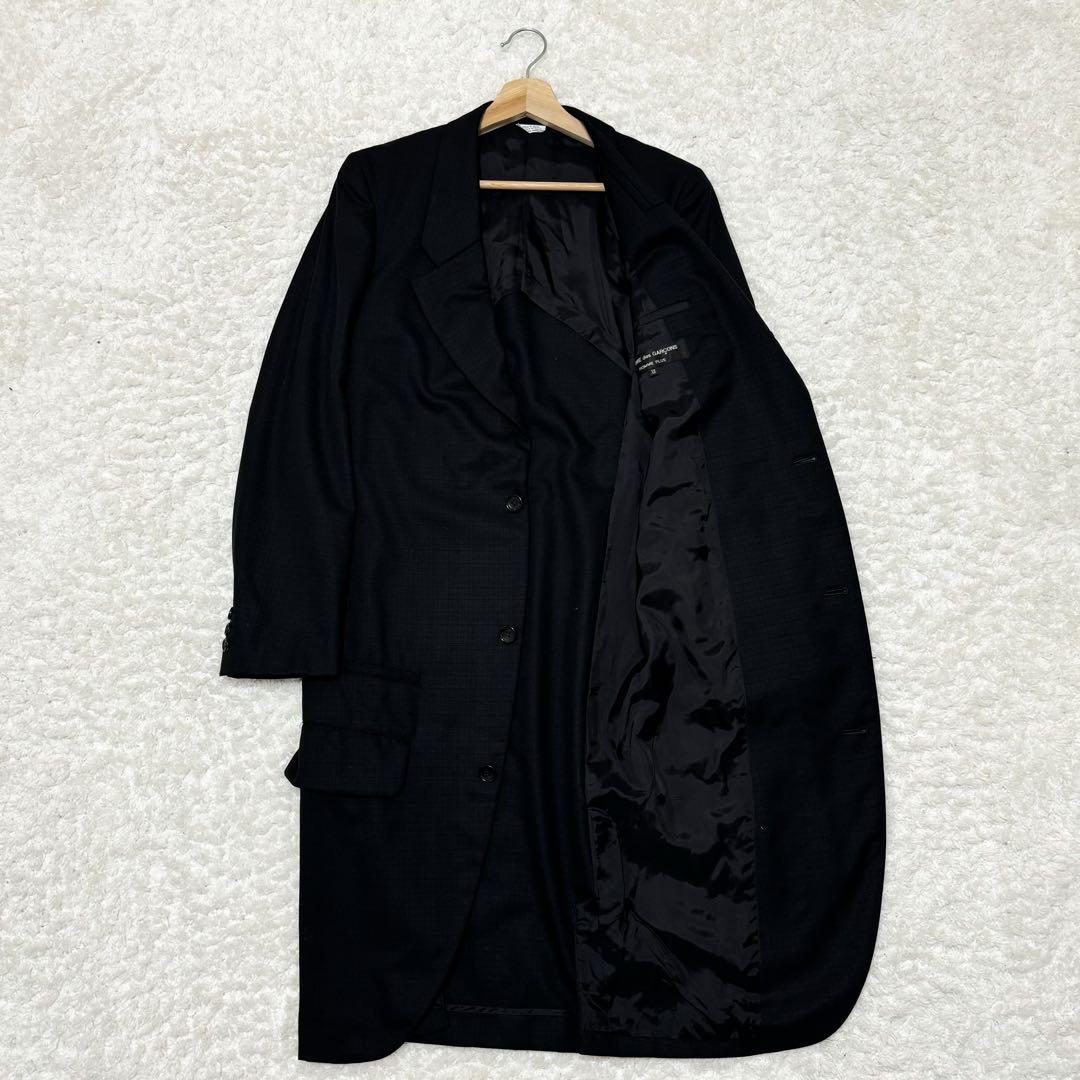 コムデギャルソンオムプリュス 2019AW ロング テーラードジャケット XS