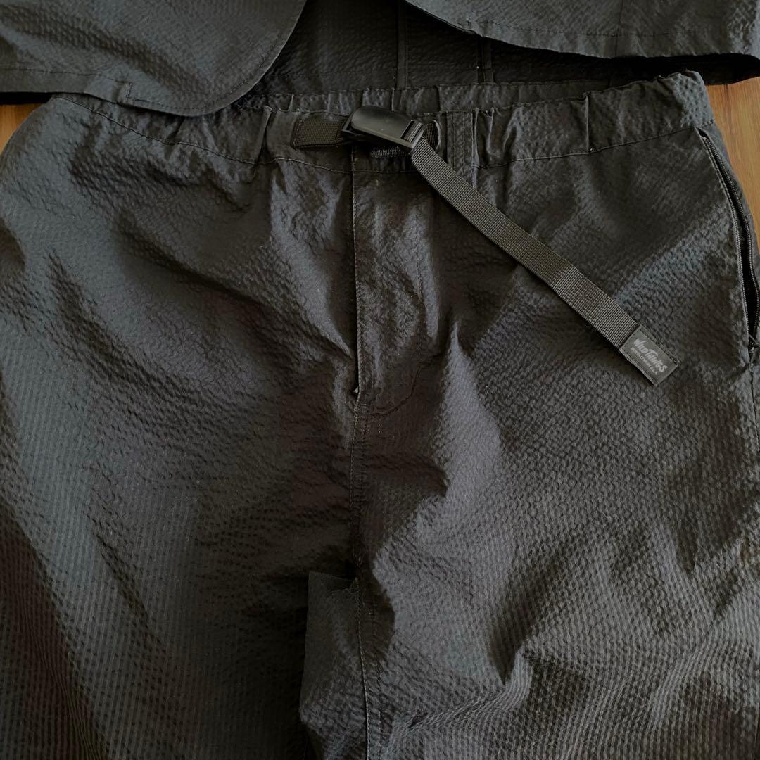 ワイルドシングス ナノユニバース 別注　セットアップ　ハーフパンツ　黒