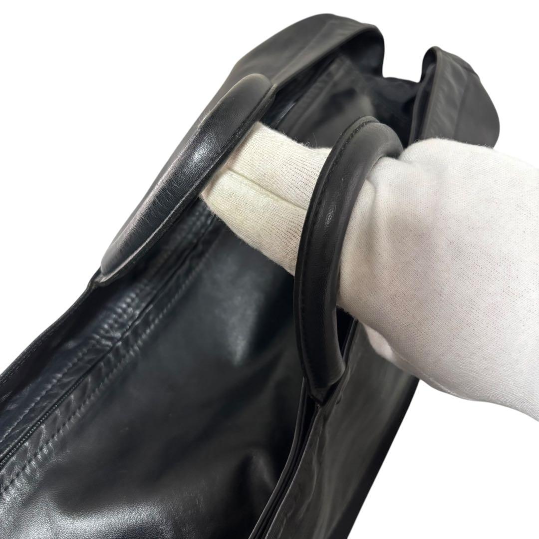 【超希少】　PORTER ポーター　フルレザー　2way ショルダーバッグ　クロ