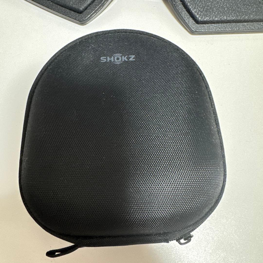 SHOKZ 骨伝導イヤホン ハードケース付き