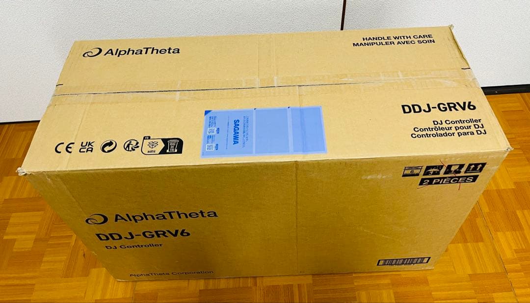AlphaTheta DDJ-GRV6 カバー付　美品