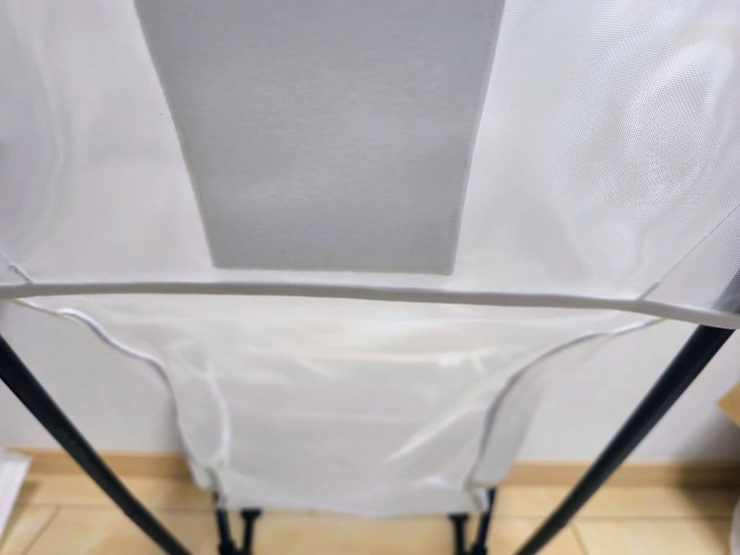 ヘリノックスビーチチェア白レア（汚れあり収納袋なし廃盤）