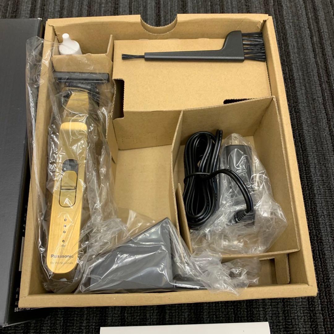 未使用 パナソニック T字トリマー ER-XT70 プロ トリマー ゴールド