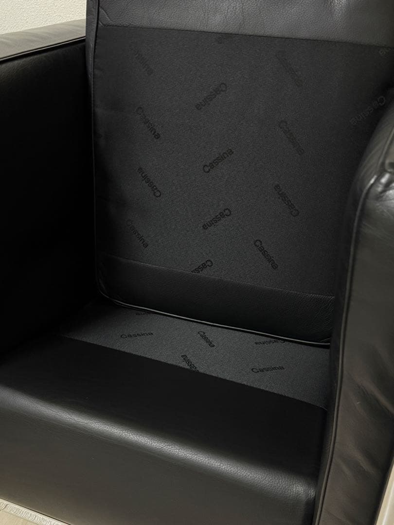 LC2 カッシーナ　正規品　1人掛け　ソファ　ブラック