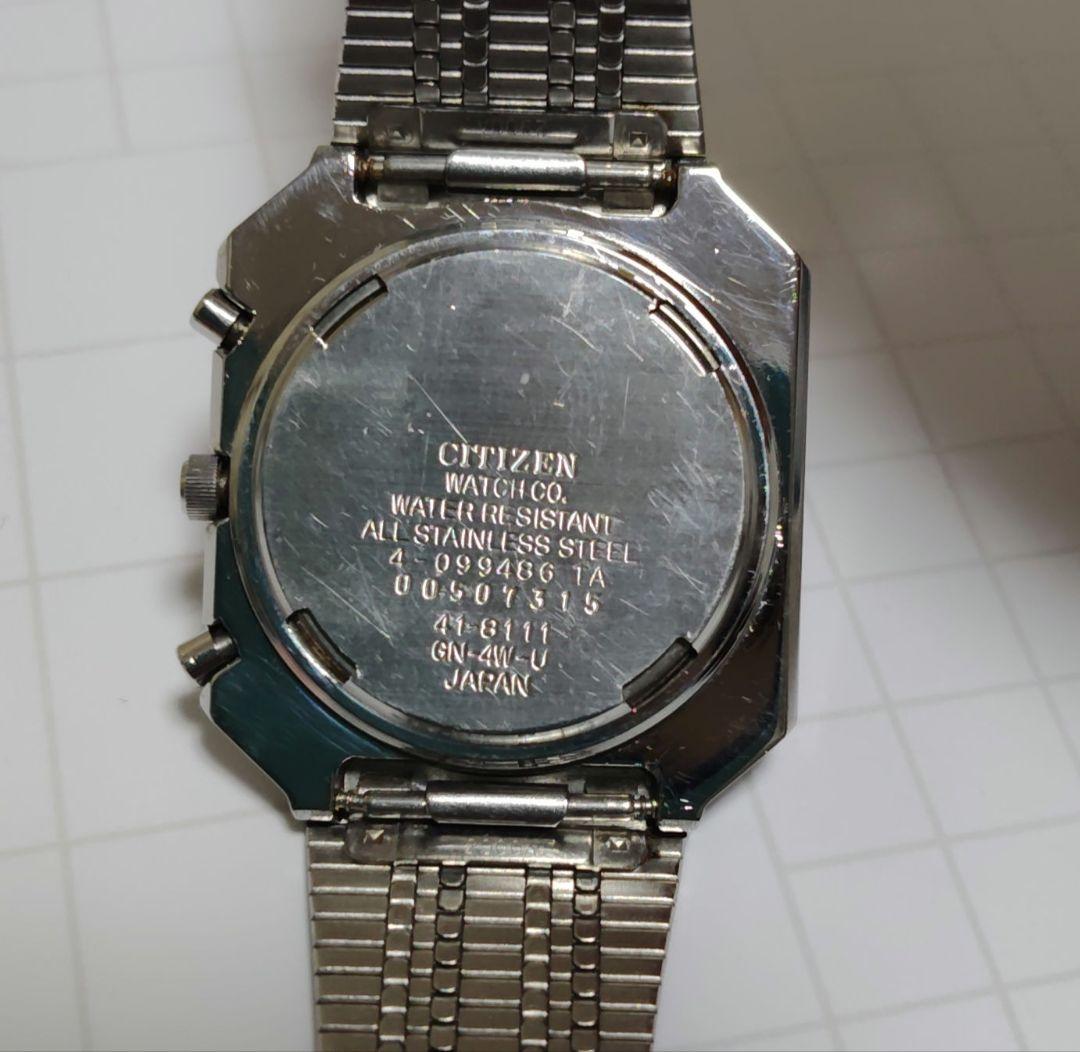 CITIZEN　デジアナ　4-099486 　稼働品