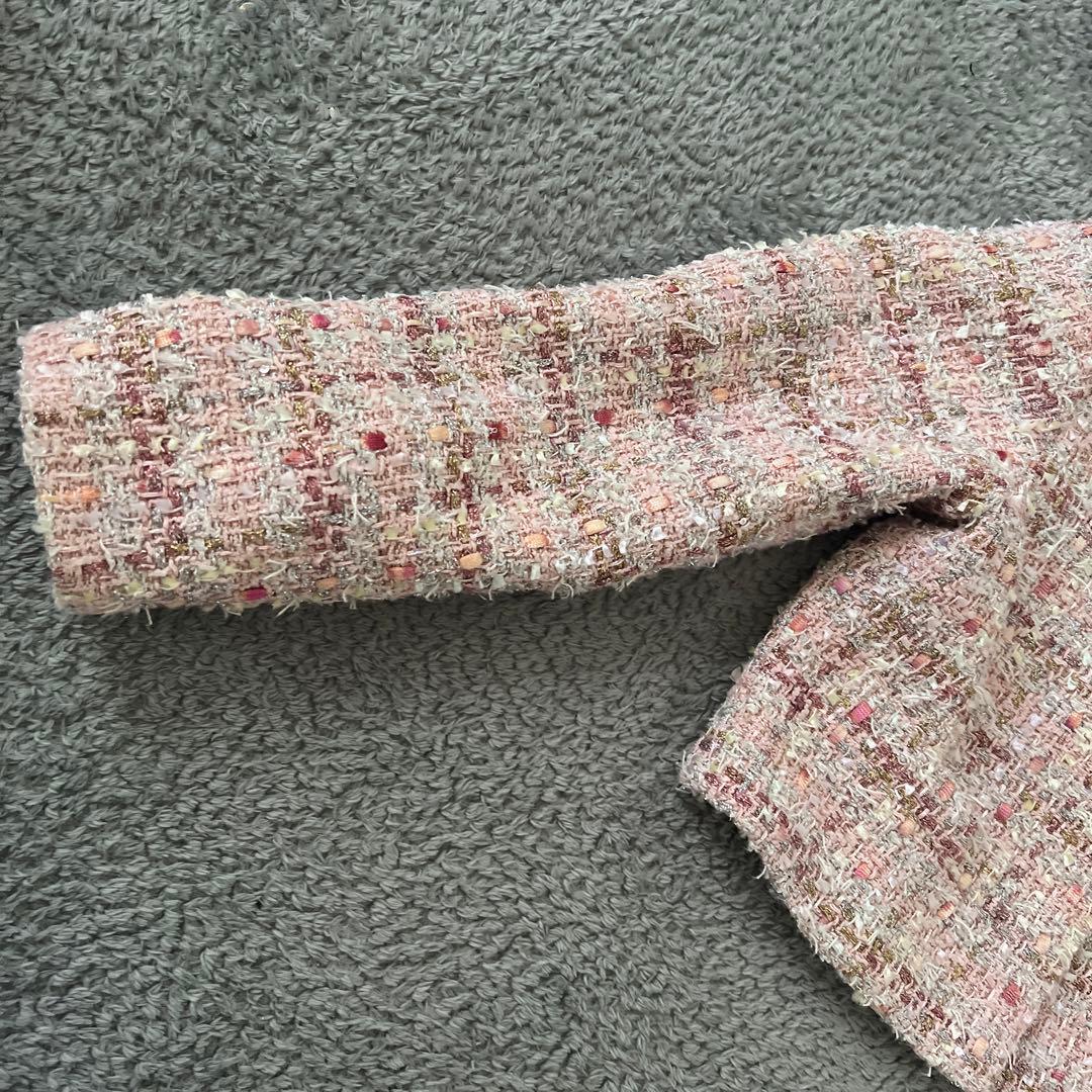 ケイトスペードニューヨーク　110 120 フォーマルワンピース　ツイード