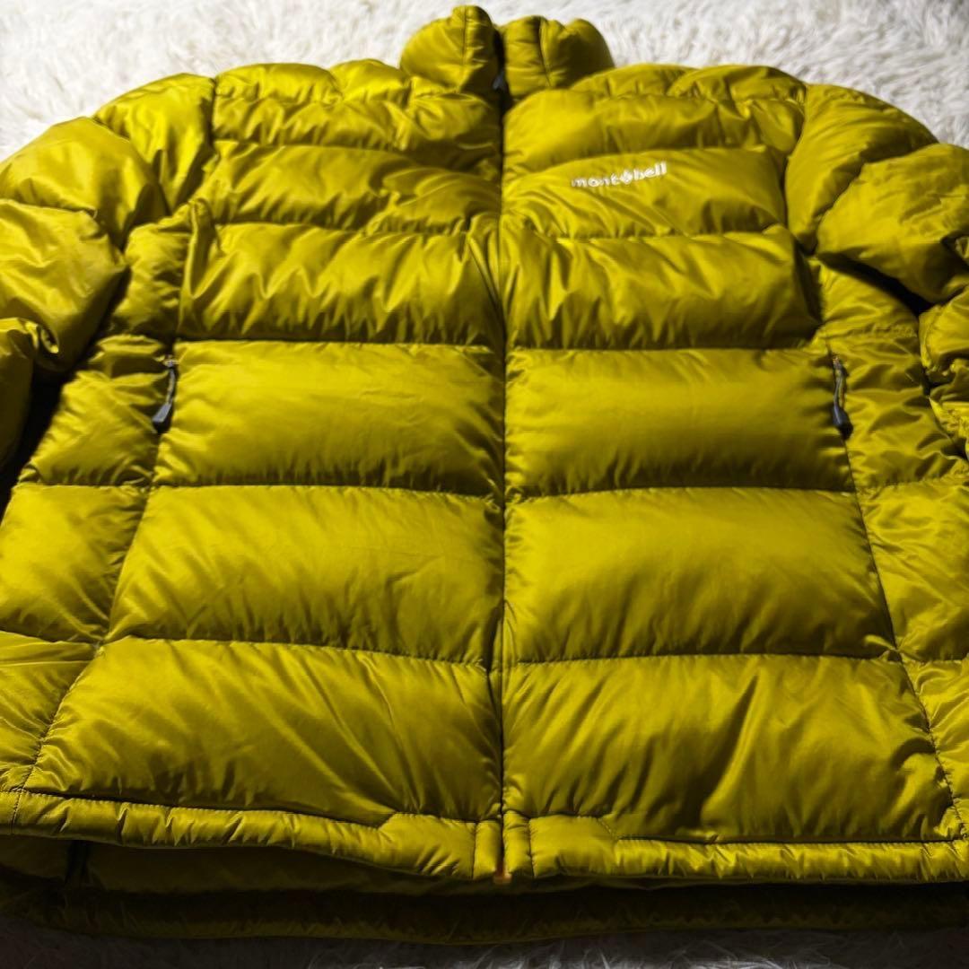 希少カラー■モンベル ライトアルパイン 800FP ダウンジャケット
