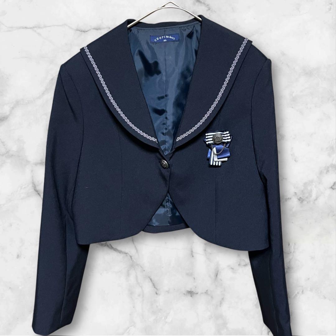 【極美品】CHOPIN ショパン￼ セーラー襟 アンサンブル 165B 卒服