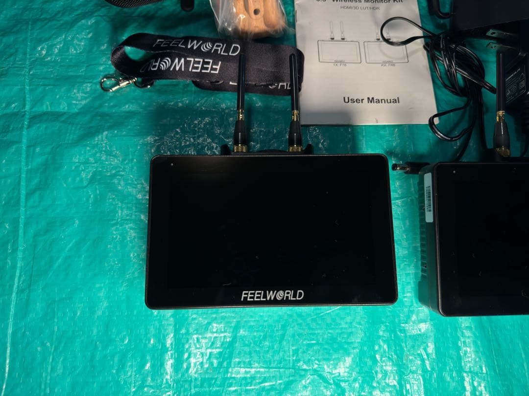 FEELWORLD FT6 FR6 HDMIワイヤレスモニタービデオドローン