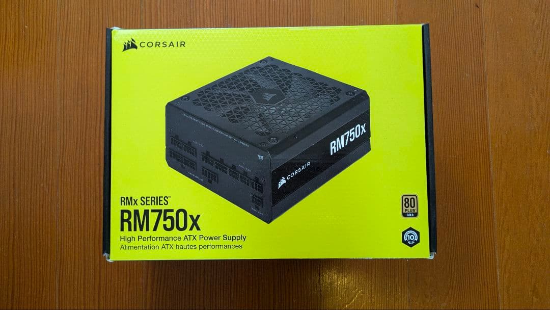 Blue CORSAIR RM750x 750W Gold 電源 2021