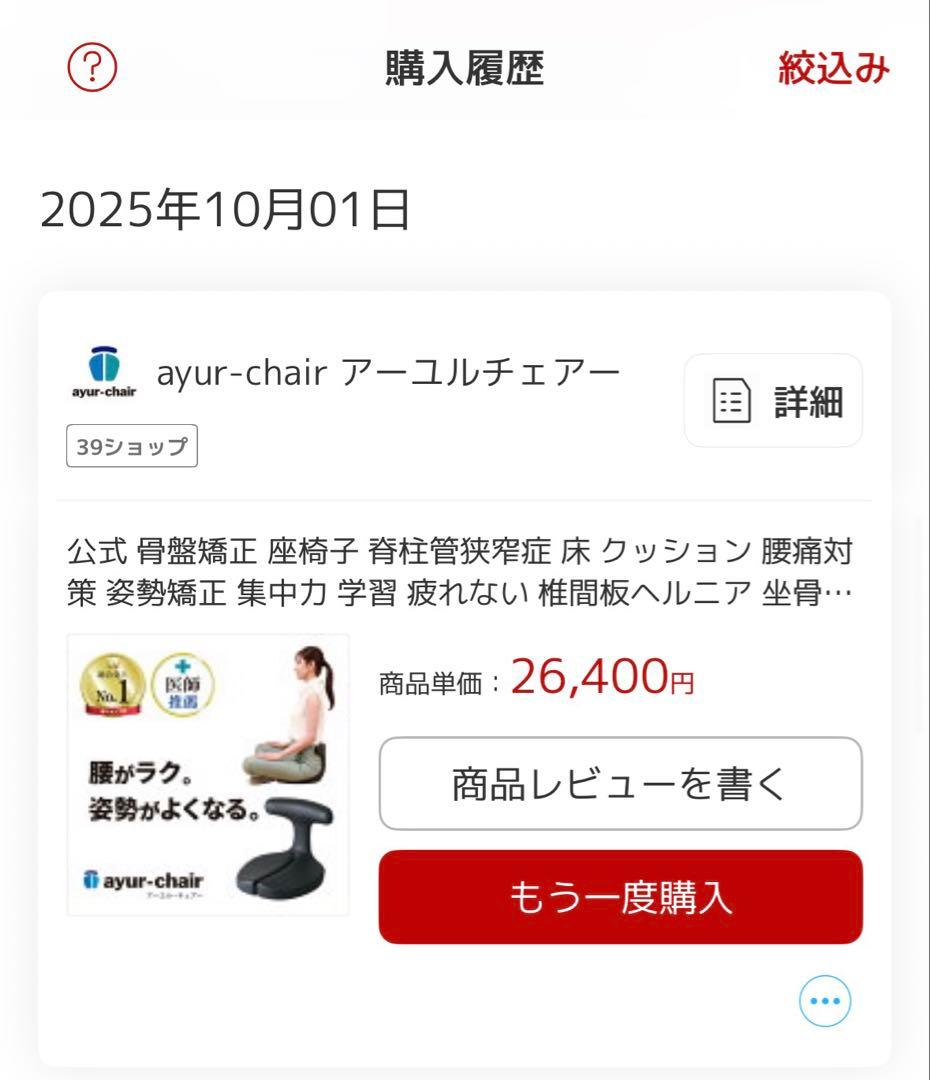 アーユルチェアー ayur-chair (座イス＆座面シートタイプ)