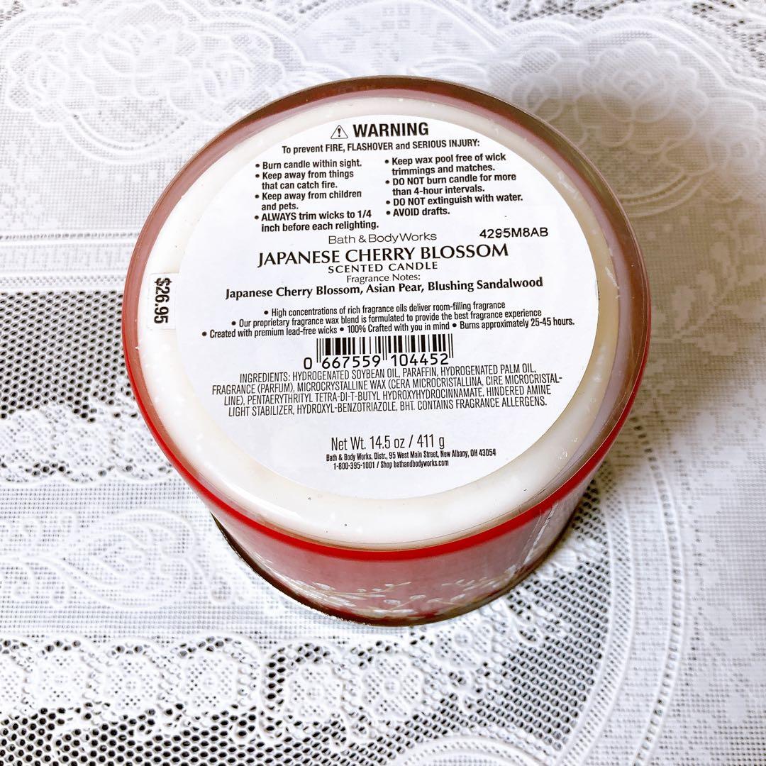 bath&body works 3芯キャンドル 3点