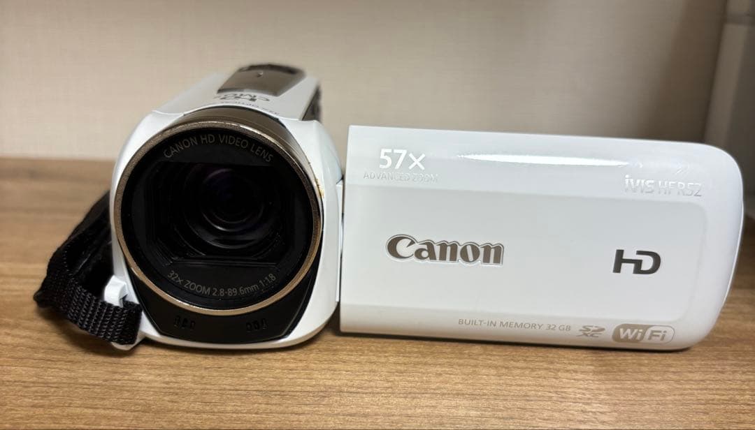 Canon iVIS HF R52 Wi-Fi内蔵　ホワイト