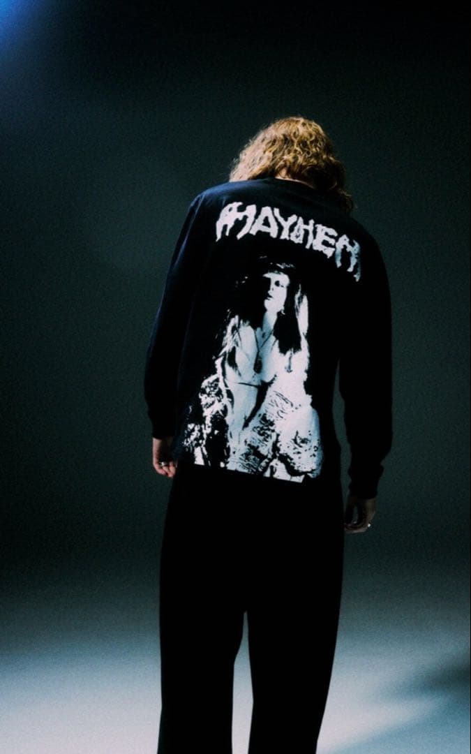 【LADY GAGA】ロングスリーブTEE メイヘム　レディーガガ