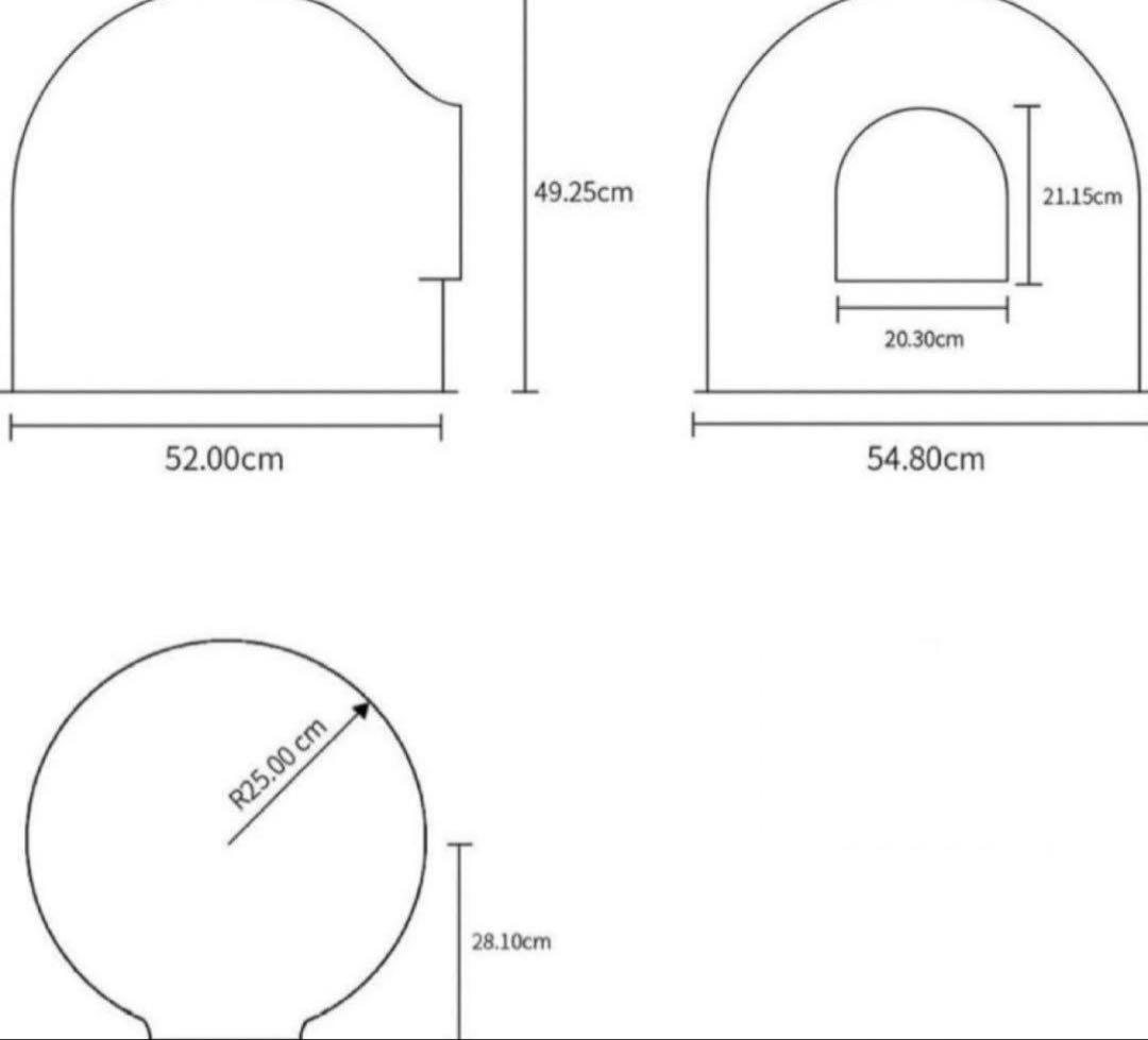pidan ピダン　猫　トイレ　ドーム　かまくら