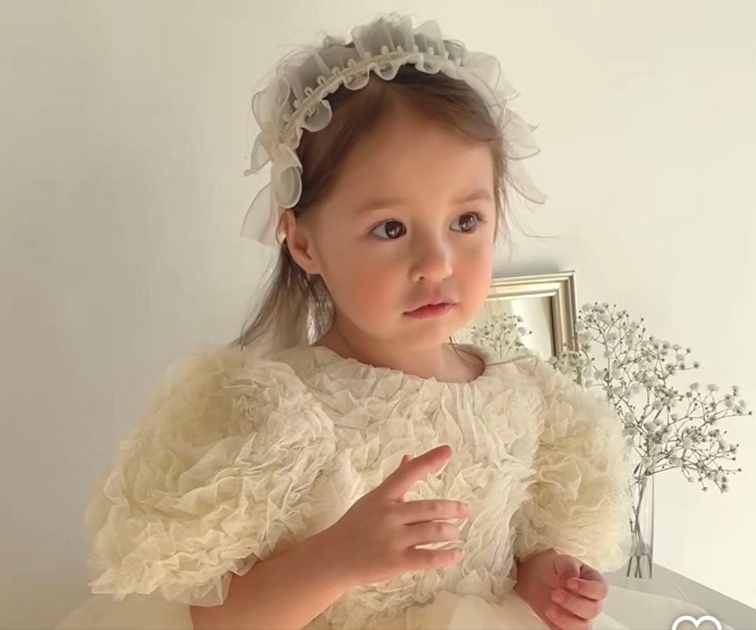 フォーマル・ドレス・スーツ Blooming Rose Pearl Dress M(100) / OREN