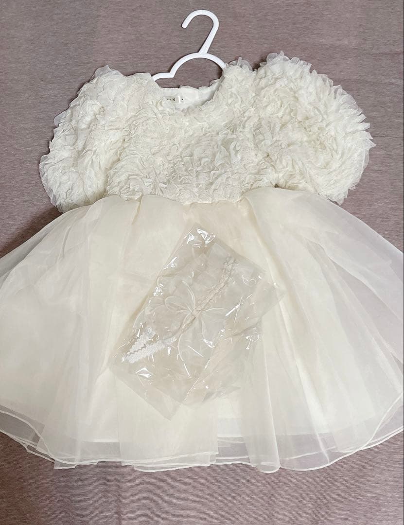 フォーマル・ドレス・スーツ Blooming Rose Pearl Dress M(100) / OREN