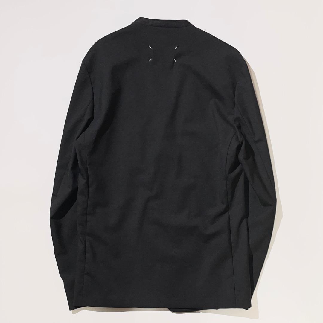 19aw Maison Margiela 10 ウールノーカラージャケット