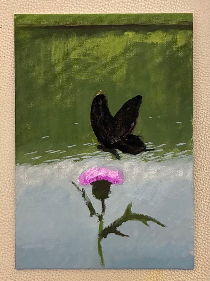 アクリル画　無題　950