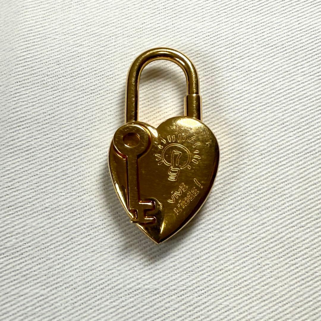 ★*★様 エルメス 2004限定 カデナ ファンタジーハートチャーム ゴールド