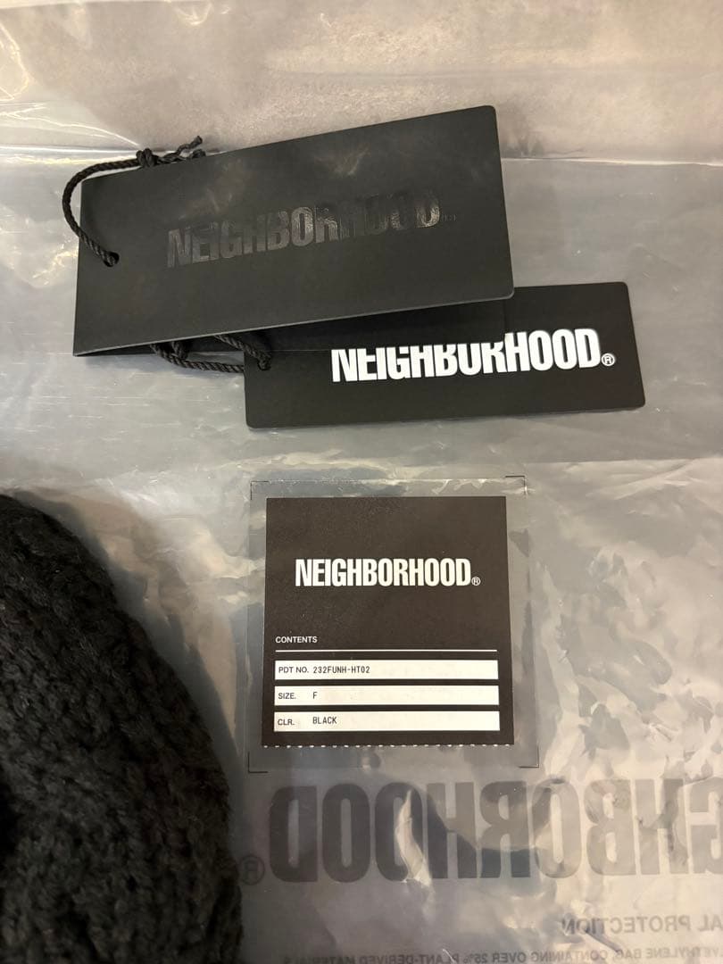 NEIGHBORHOOD ケーブルニットキャップ　ネイバーフッド　ビーニー