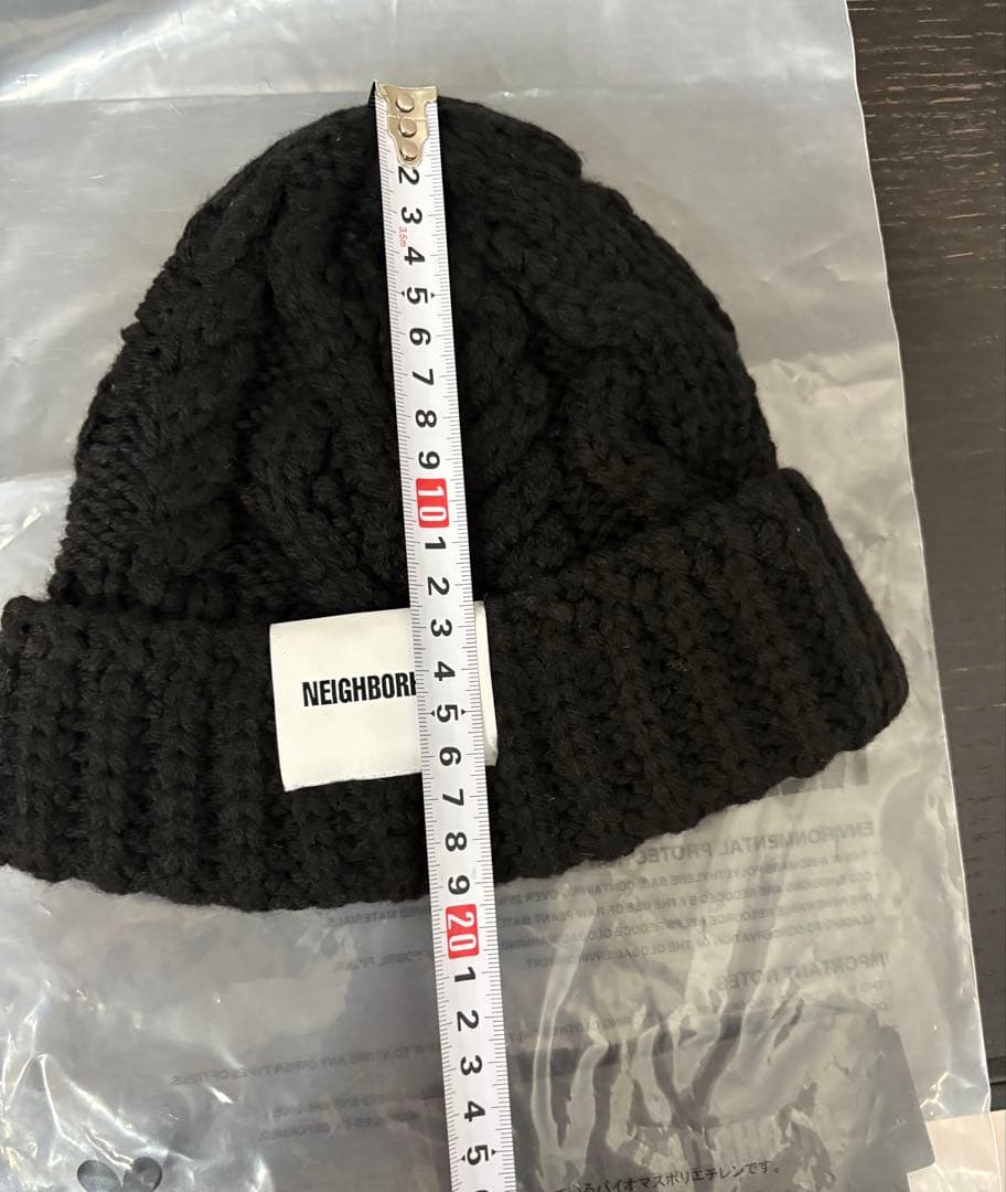 NEIGHBORHOOD ケーブルニットキャップ　ネイバーフッド　ビーニー
