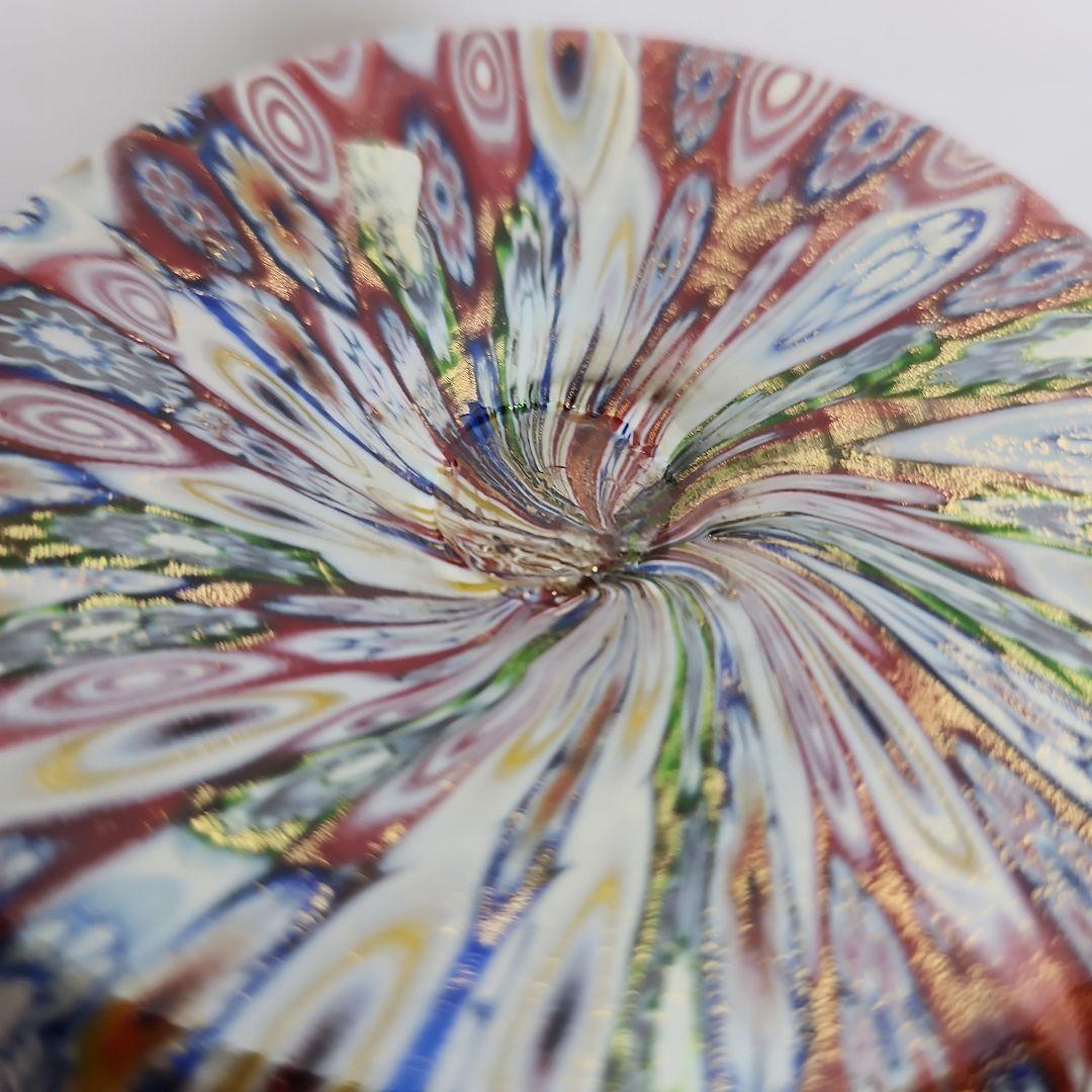 専用です ネチアンガラス ミルフィオリ 金彩 大型 花びん ムラーノグラス