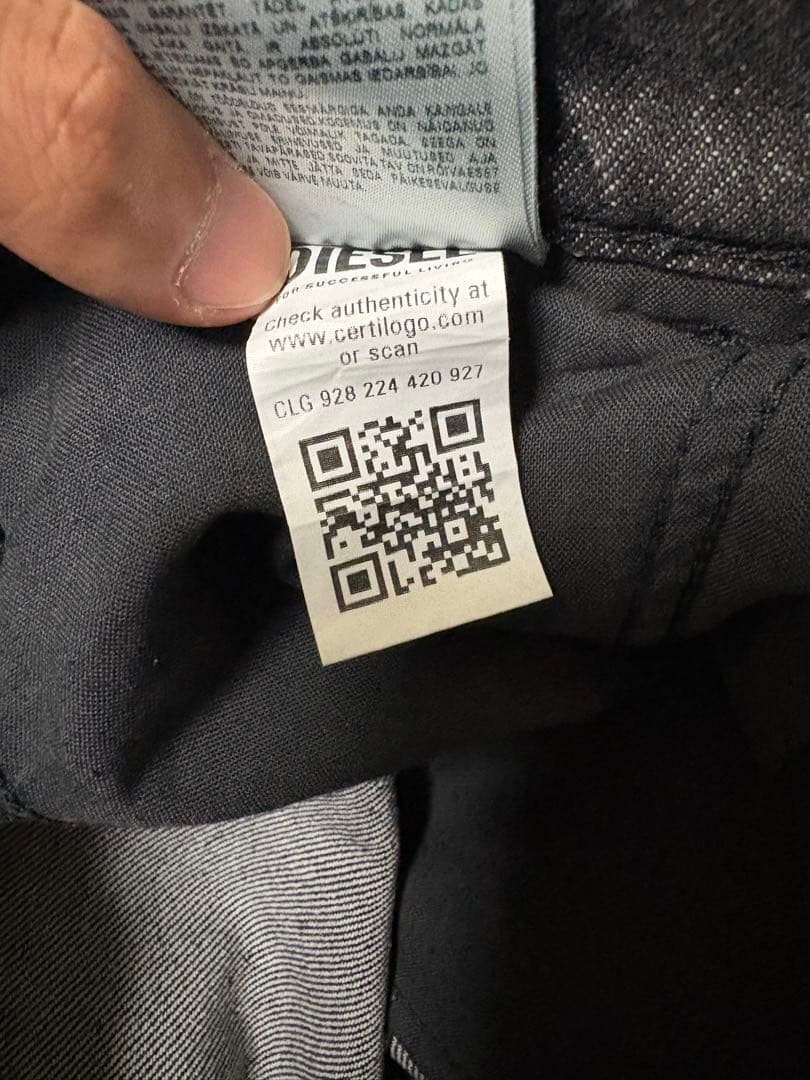 DIESEL 1996 D-Sire W26 カーゴデニム　d-sire