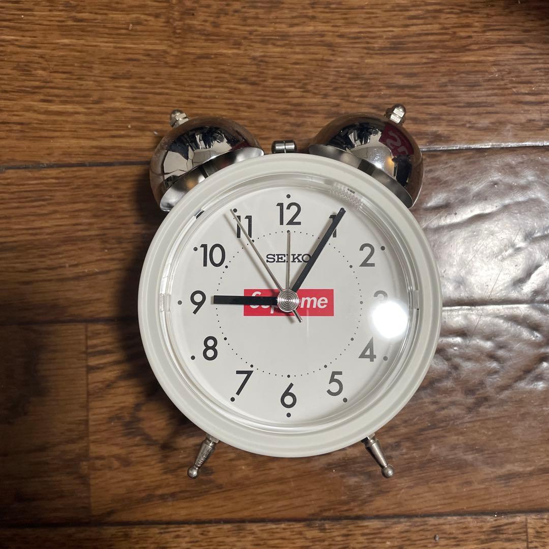 Supreme SEIKO Alarm Clock 時計 ミニトランプ付き