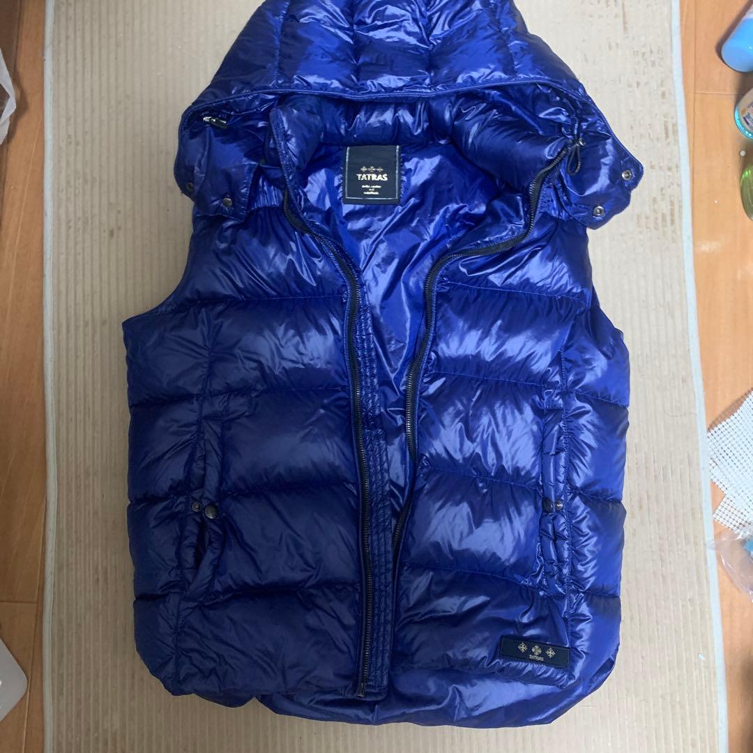 二日専用　タトラス　ダウンベスト　ネイビー