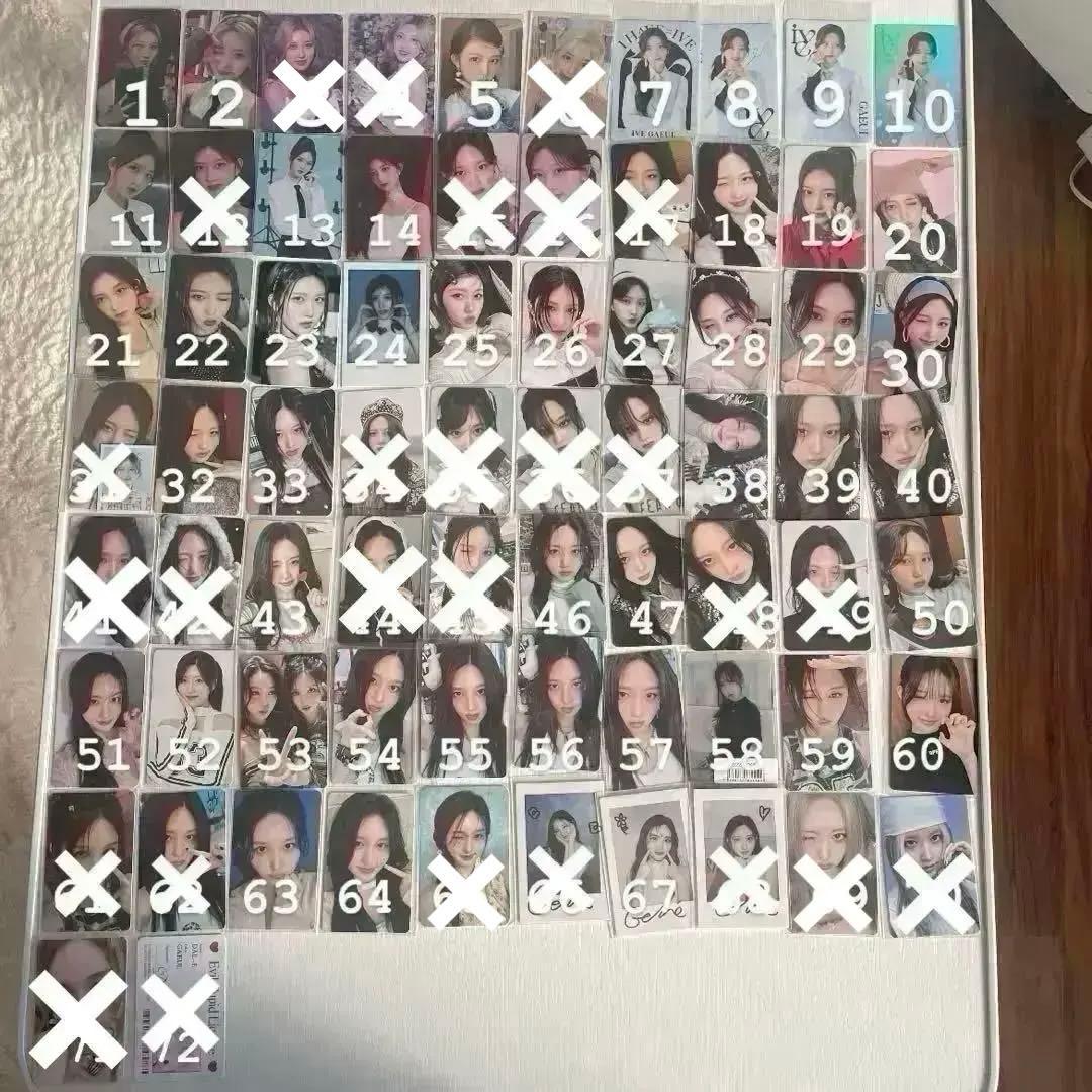 IVE ガウル　トレカ　まとめ売り　セット　バラ売り可　49枚