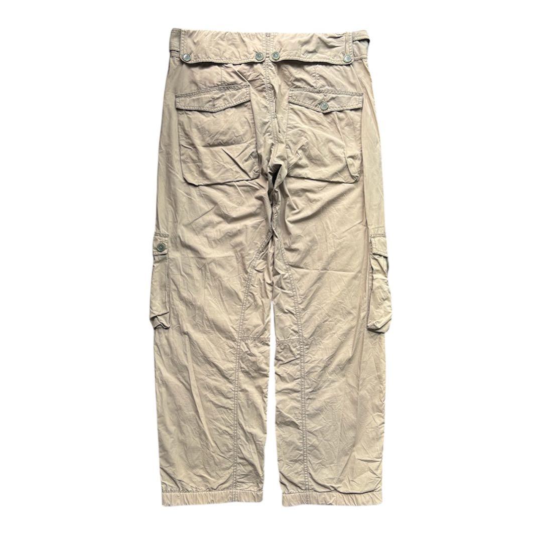 希少 DOLCE&GABBANA 00s ミリタリー ギミック カーゴパンツ