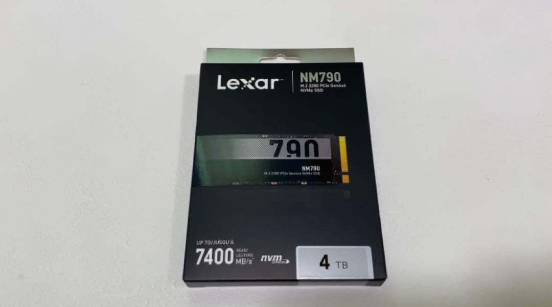 新品未開封　Lexar 4TB NM790 SSD PCIe NVMe M.2