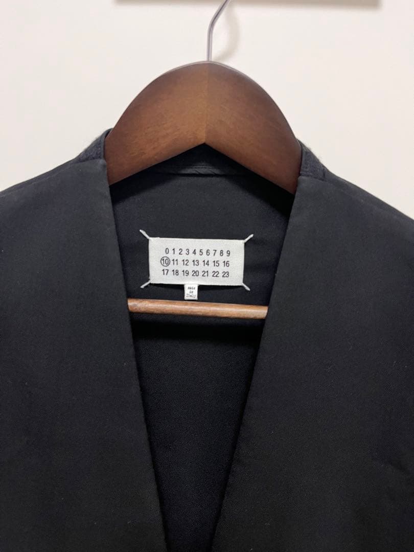 メゾンマルジェラ ノーカラージャケット 48