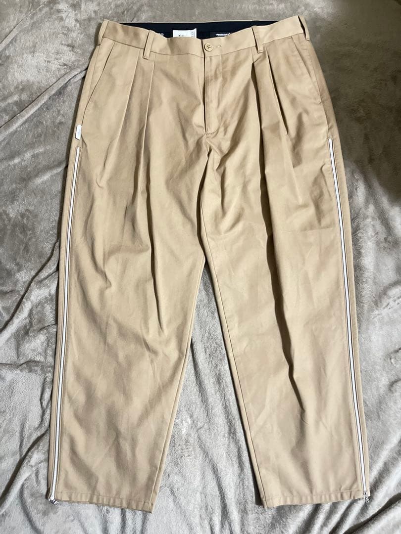 パンツ WTAPS UNDERCOVER 21AW T/C SIDE ZIP 2TUCK