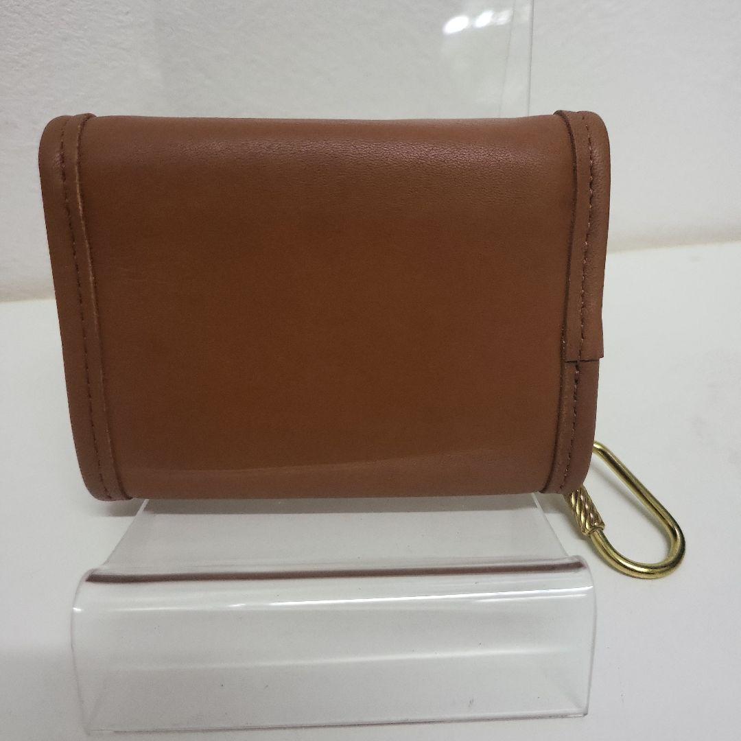 ケ*ん様 美品✨️コーチ ケース キーリング付き コンパクト レザー キャ