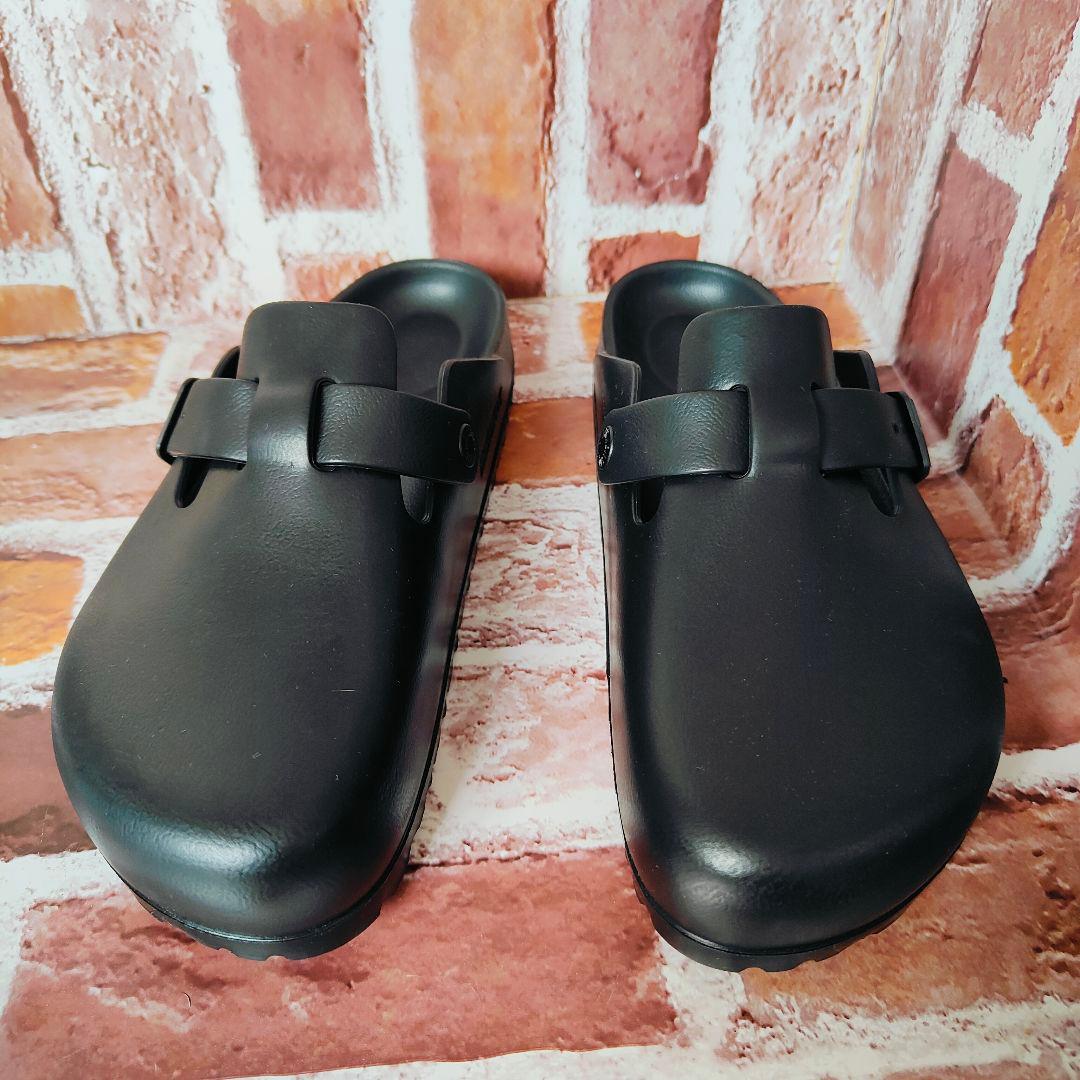 【極美品】Birkenstock boston EVA （26） 黒　サンダル