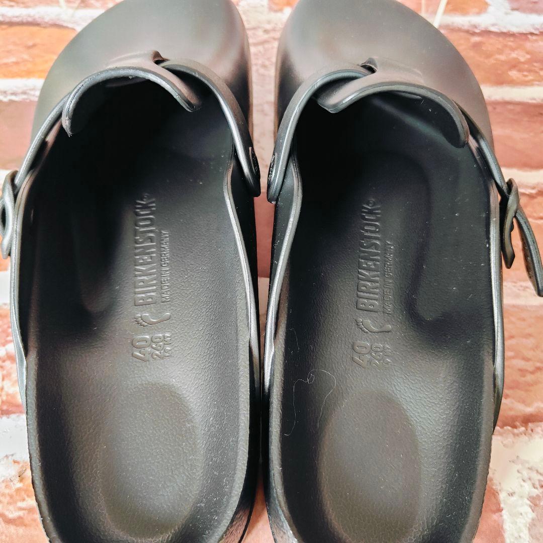 【極美品】Birkenstock boston EVA （26） 黒　サンダル