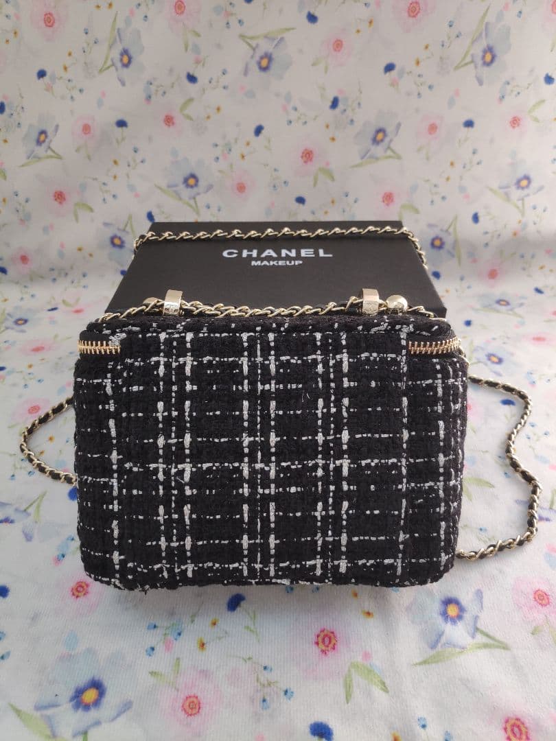 シャネル ツイード チェーンショルダーバッグ ノベルティ
