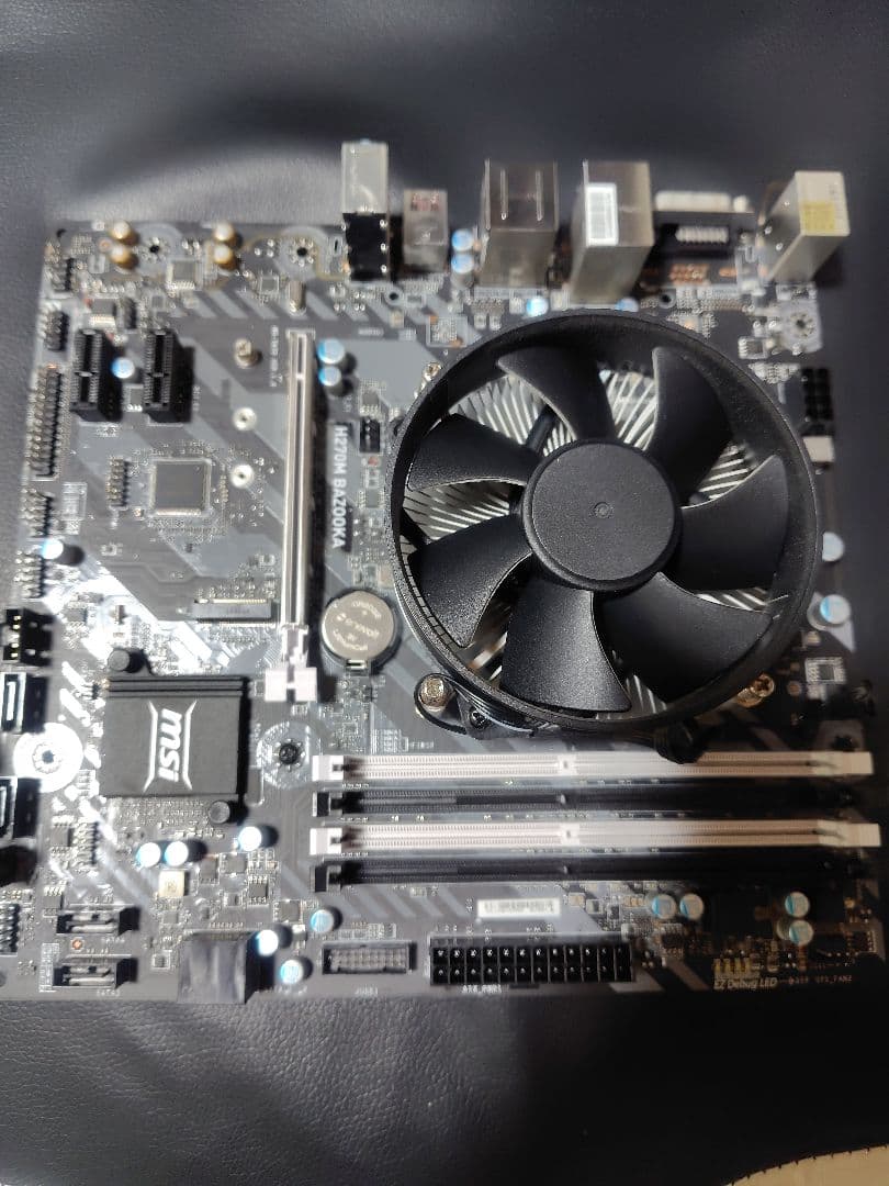 MSI ATX マザーボード cpu、cpuクーラー付き 動作保証付き