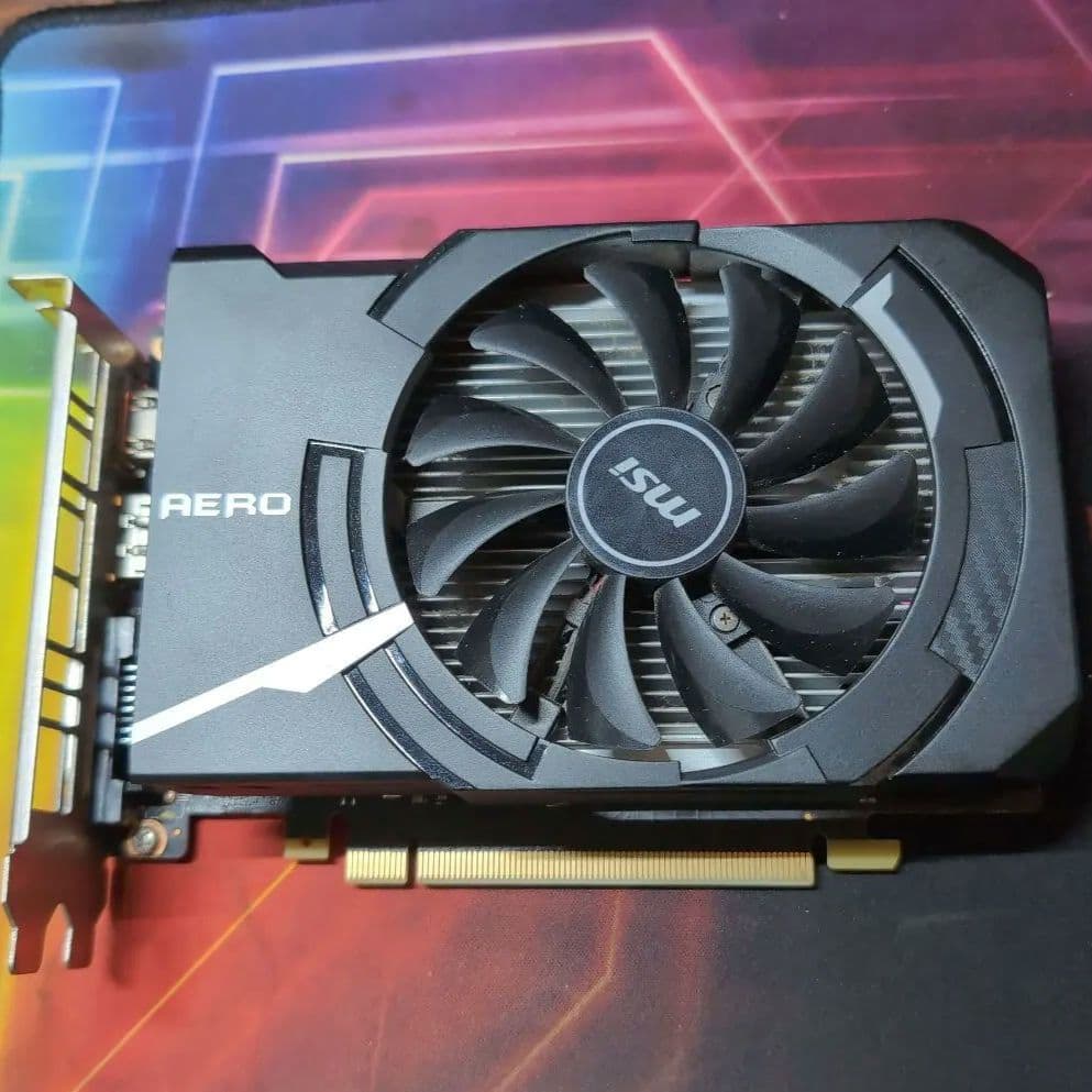 MSI GeForce GTX1650 AERO ITX J OC 中古完動品