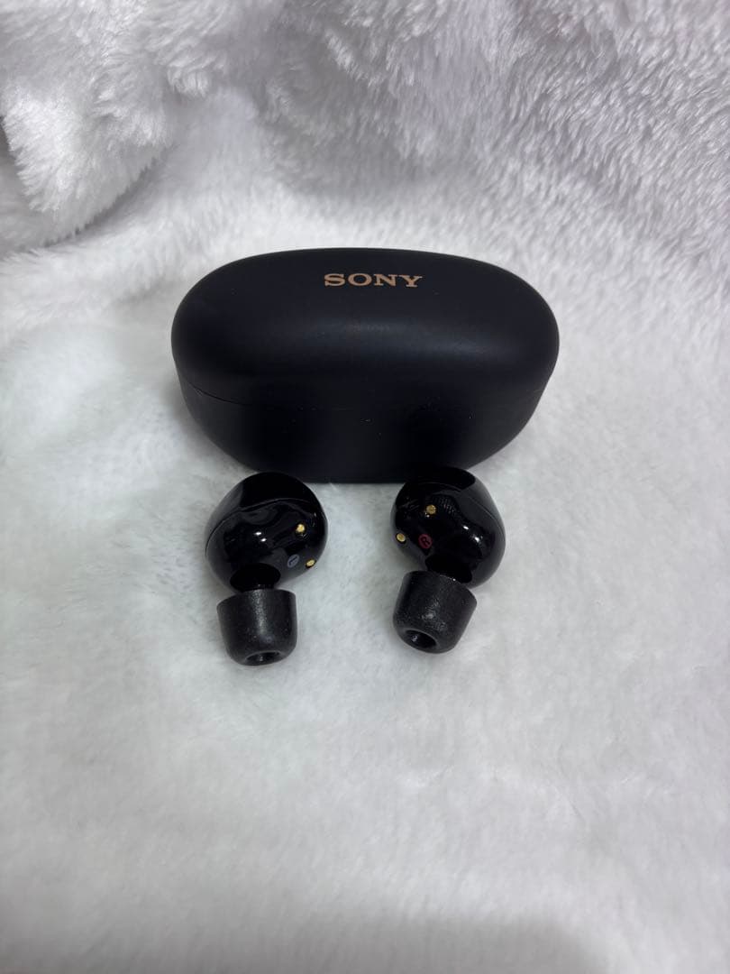 【美品】SONY WF-1000XM5 ブラック　※イヤピース無し