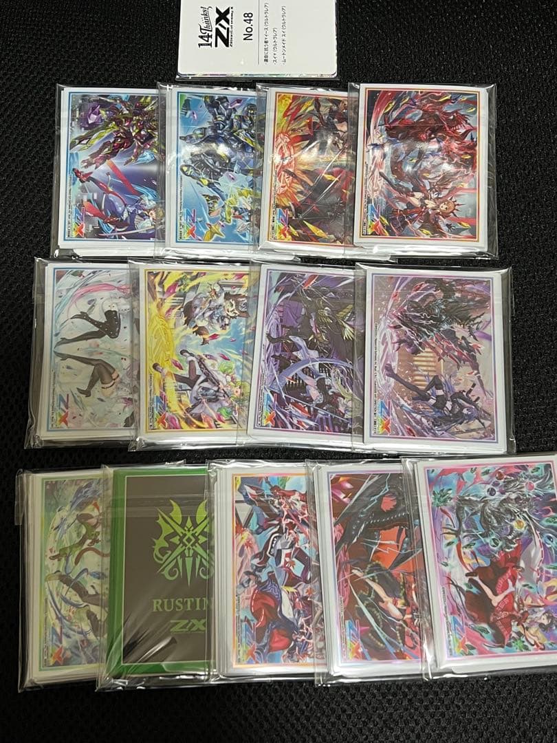 Z/X ゼクス 14th カードガチャ まとめ売り 14セット スリーブ 未開封